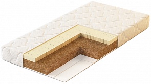 Матрас детский Комфорт-элит, размер 120 х 60 см. (Plitex, ЭЛ-119-01)